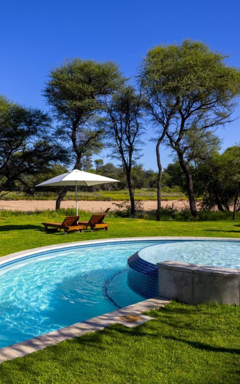 TimBila Camp Namibia - Pool area